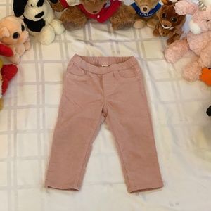 H&M Kids Pink Corduroy Pants